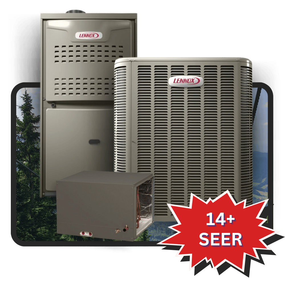 Merit-Single-Stage-Systems-14+-SEER-1-Stage-AC-1-Stage-Heat-1-Speed-80-percent-ECM-Furnace-Horizontal-Coil-air-conditioner-furnace-heating-horizontal-coil-full-system
